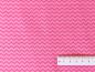 Preview: Baumwolle Serie Flamingo  - Zacken pink